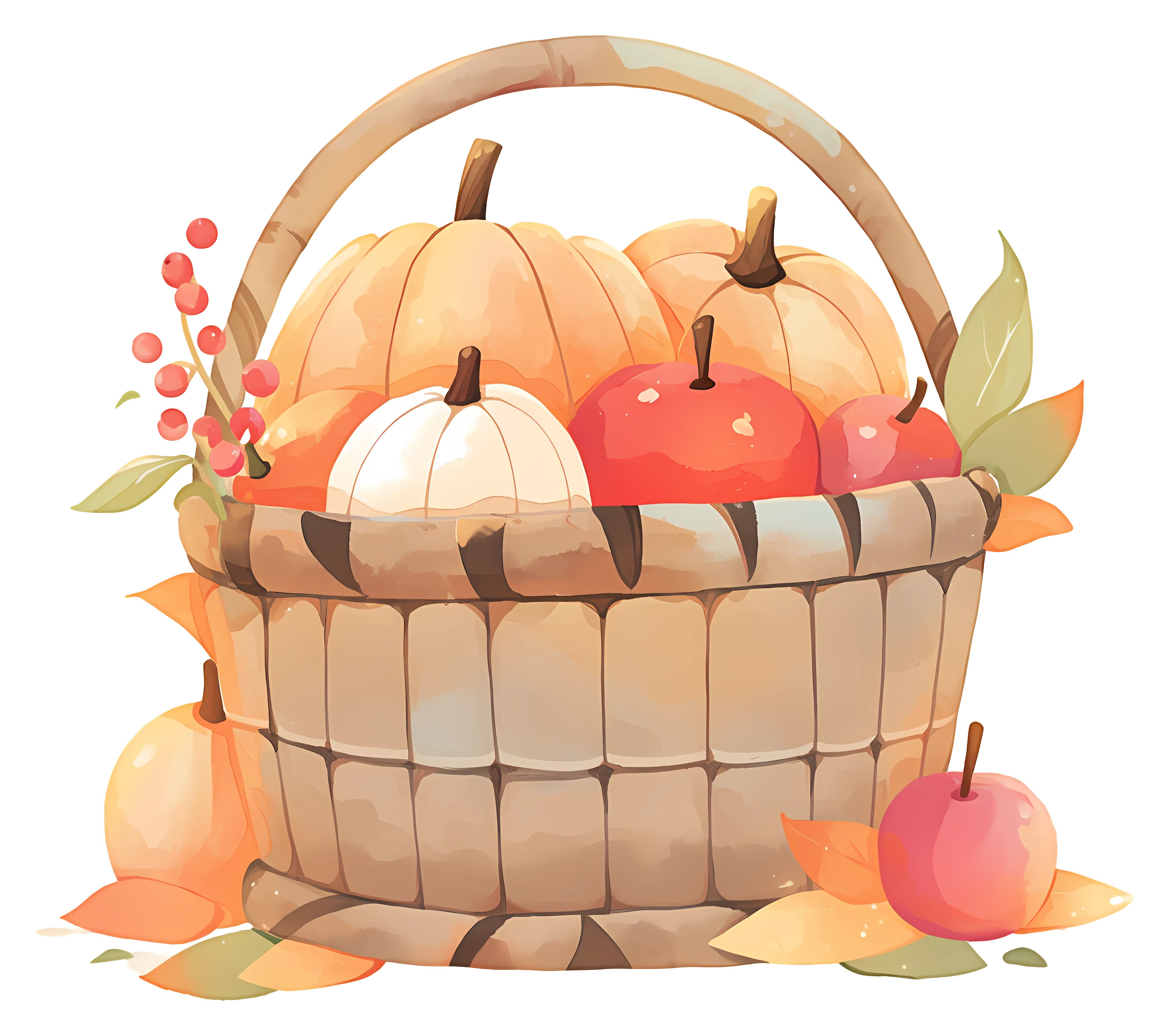 Autumn Harvest Fruit Basket