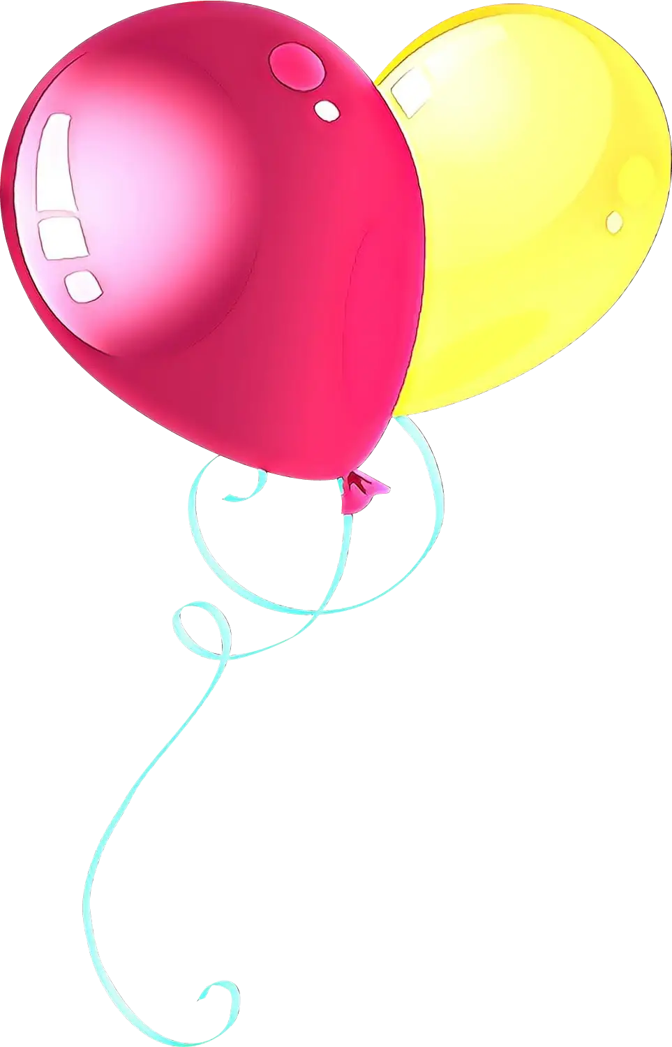 Red and Yellow Festive Balloons