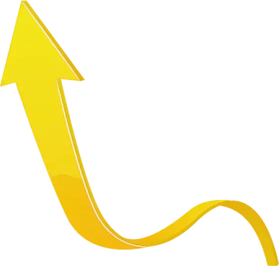 Yellow Upward Arrow