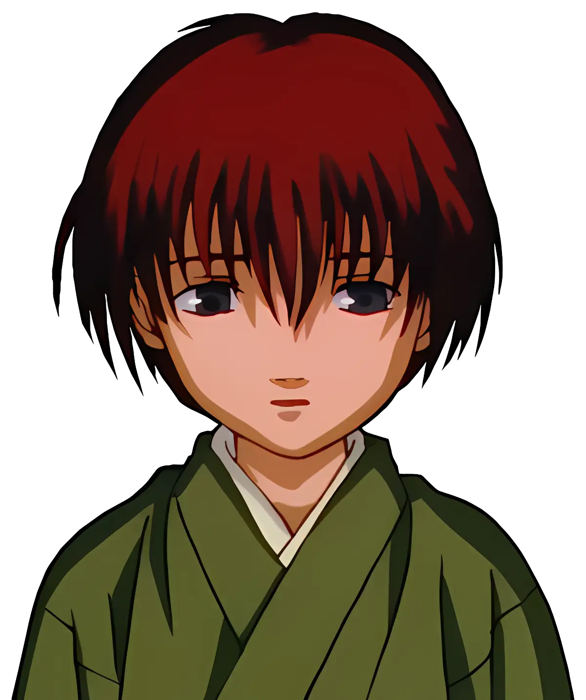 Anime Character in Traditional Clothing