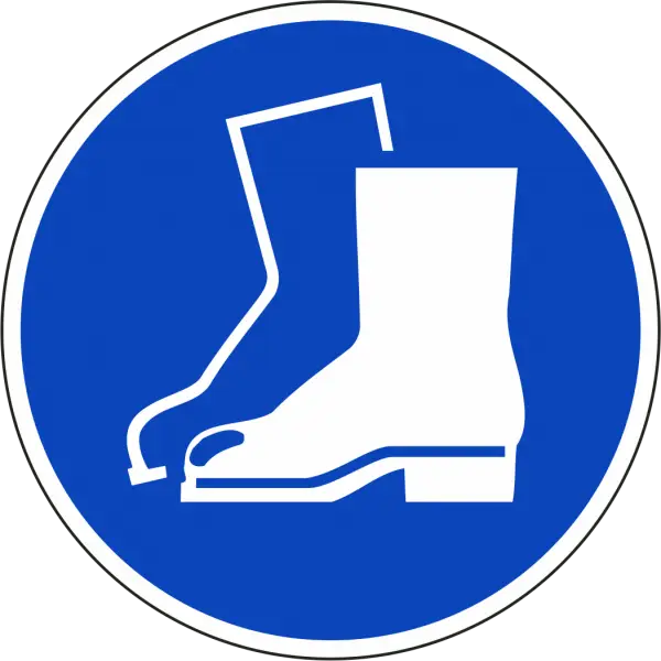 Protective Safety Footwear Symbol