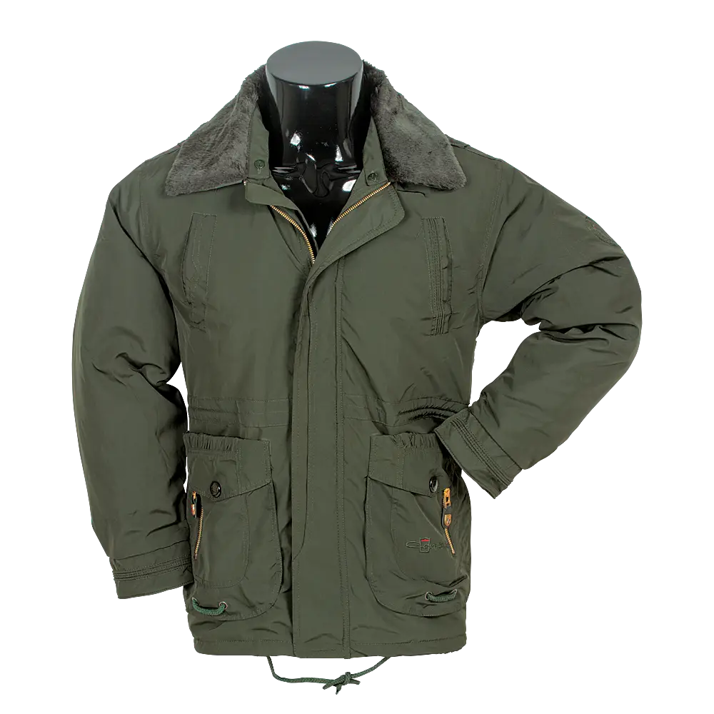 Thick Green Winter Jacket