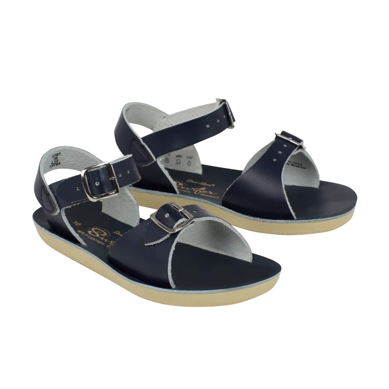 Black Stylish Sandals with Buckles
