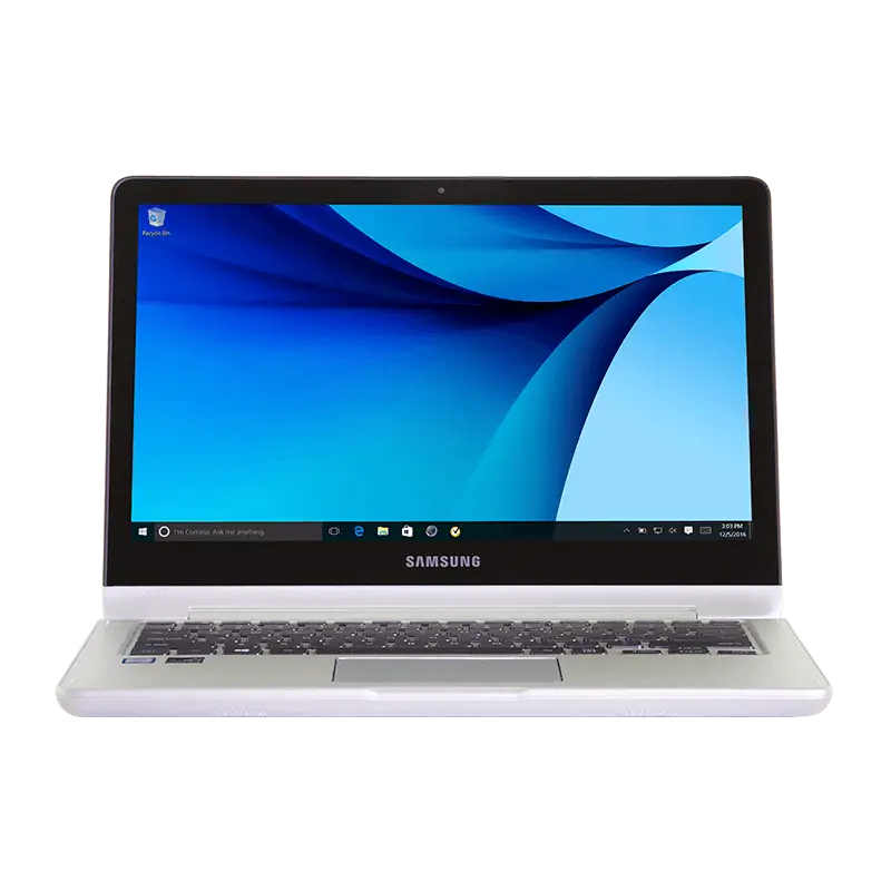 Samsung Laptop with Sleek Blue Design