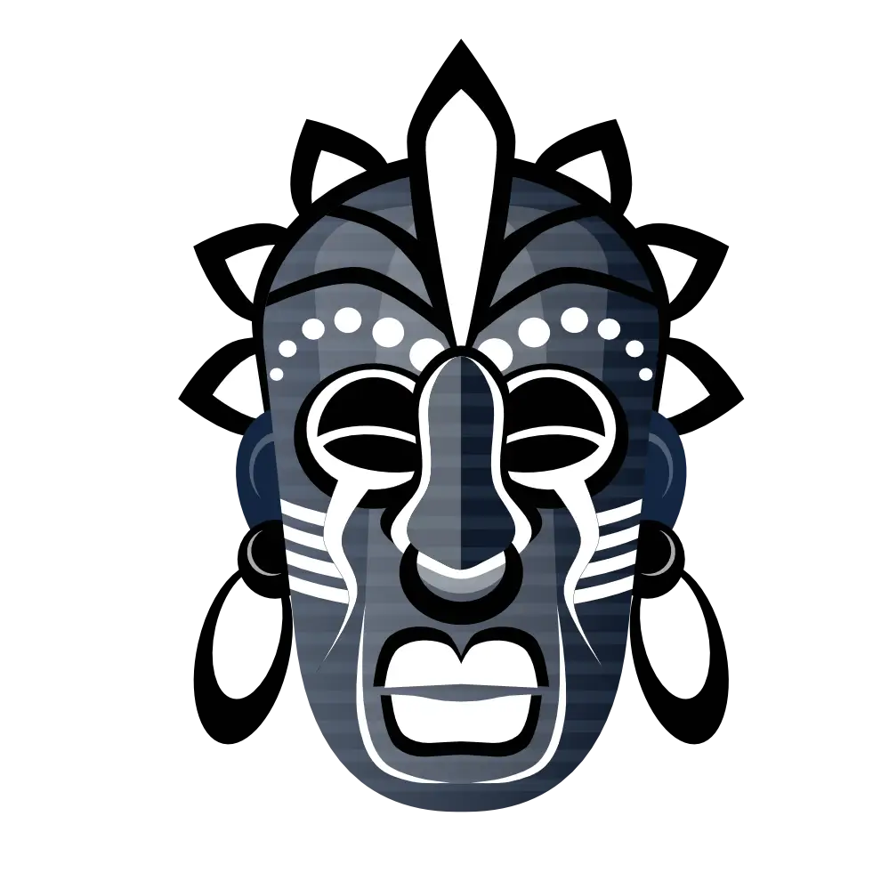 Tribal Mask Design
