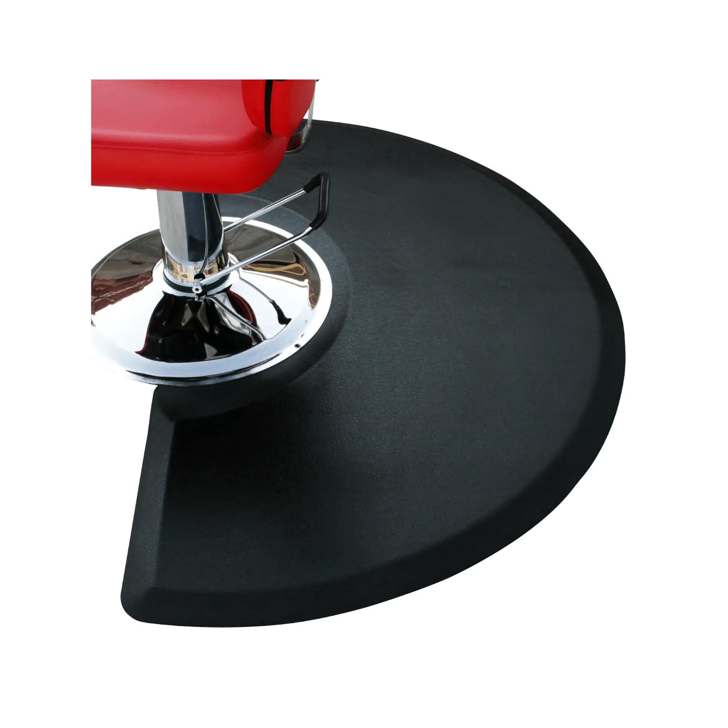 Black Salon Chair Mat