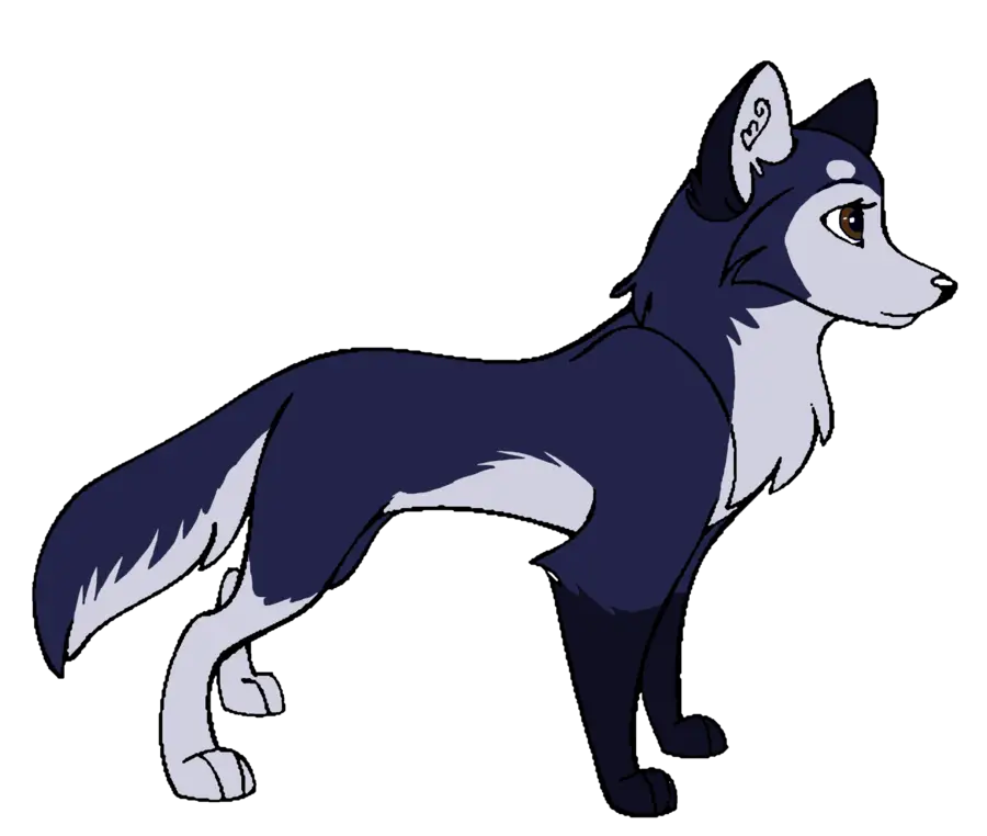 Cartoon Dog Standing