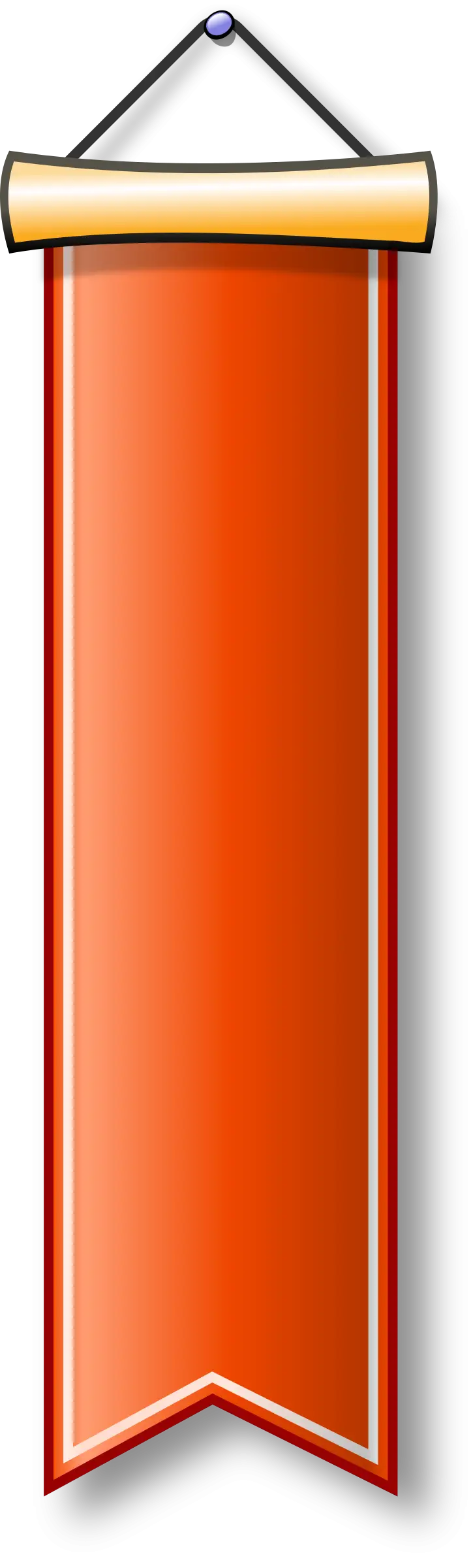 Red Decorative Banner