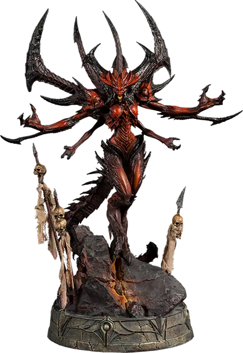 Demon Statue Figure