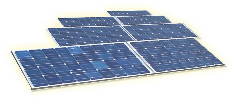 Solar Panels Array for Renewable Energy