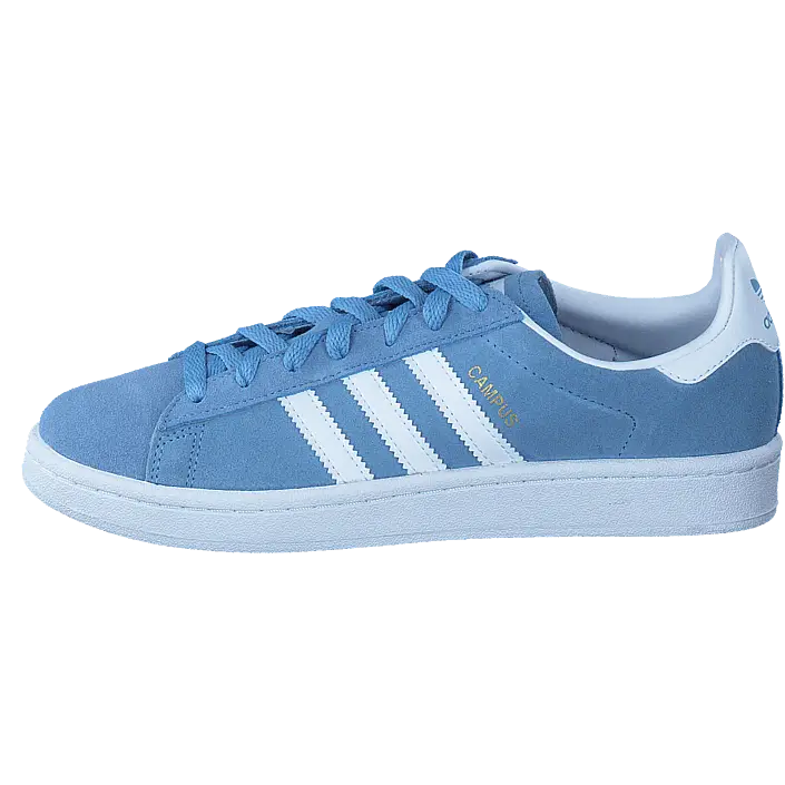 Blue Sneakers with White Details