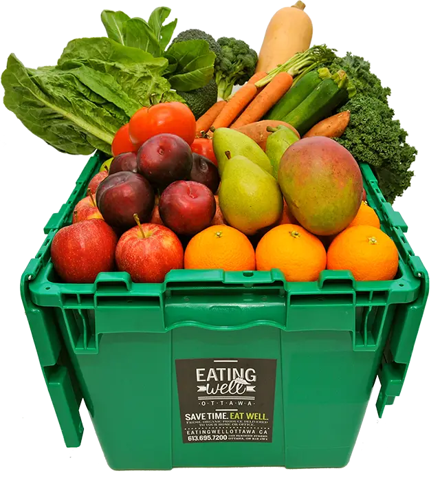Fresh Produce in a Green Box