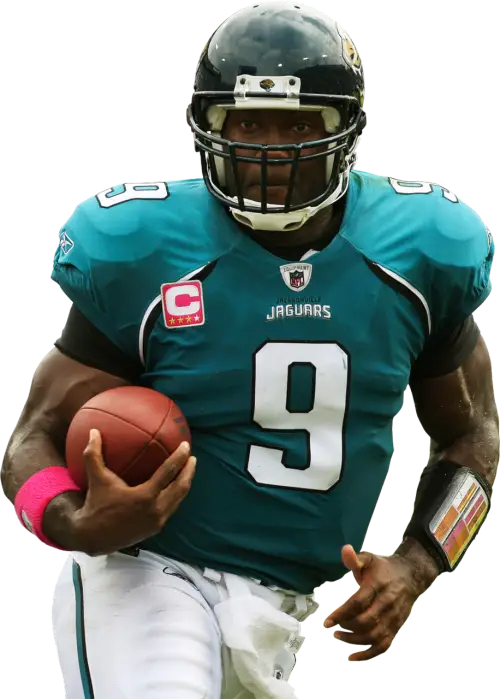 American Football Player in Action