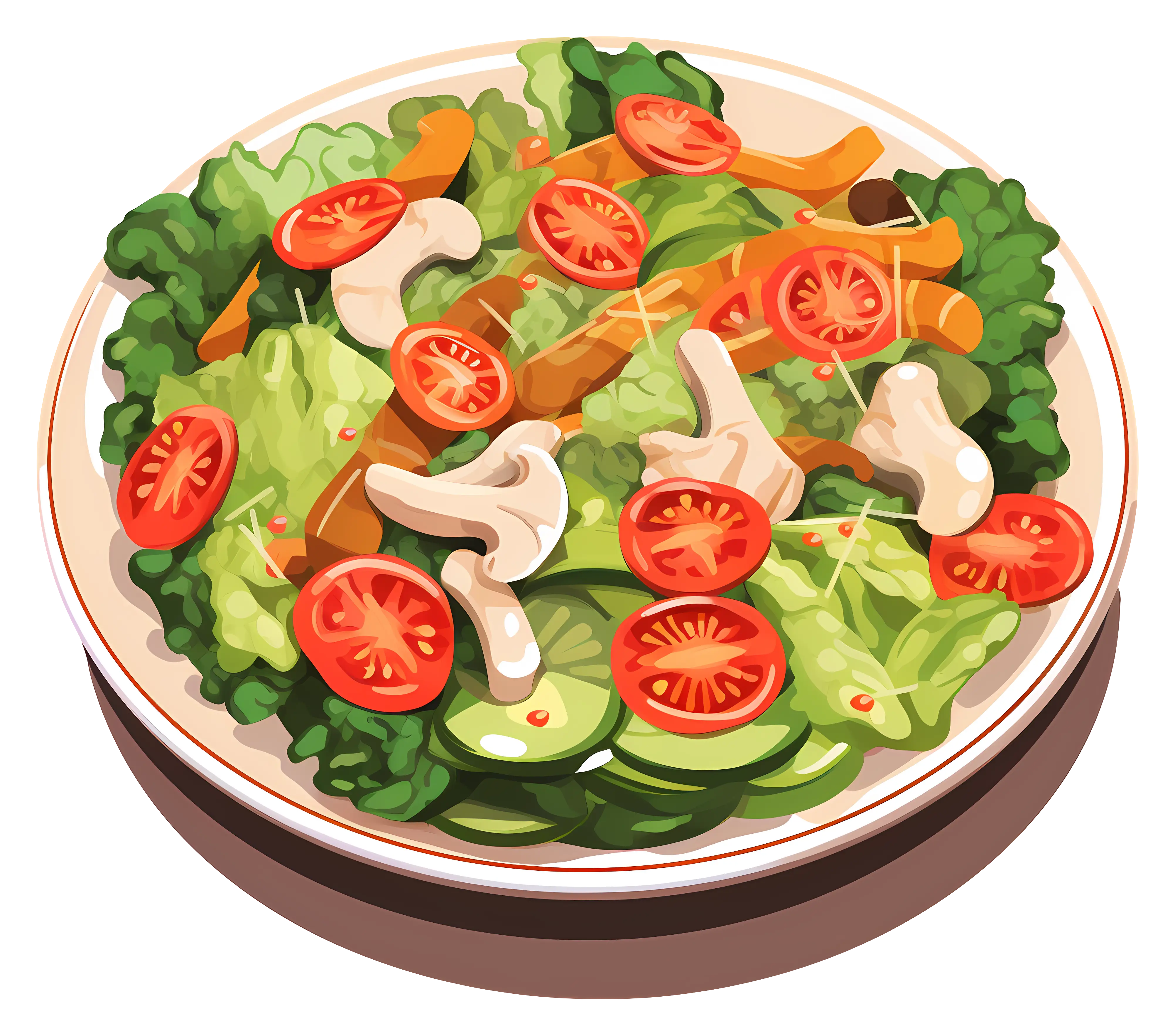 Fresh Vegetable Salad