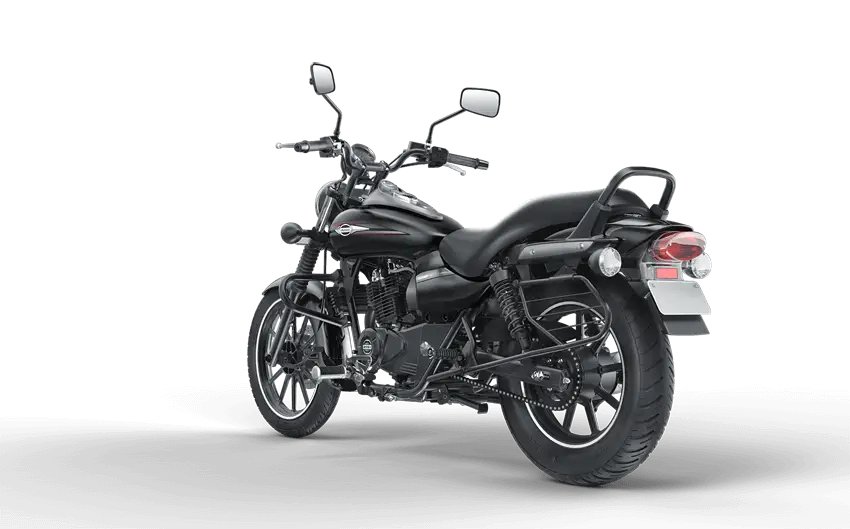 Sleek Black Motorcycle