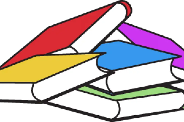 Colorful Stack of Books