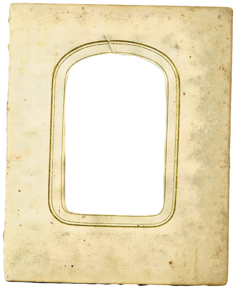 Vintage Empty Photo Frame