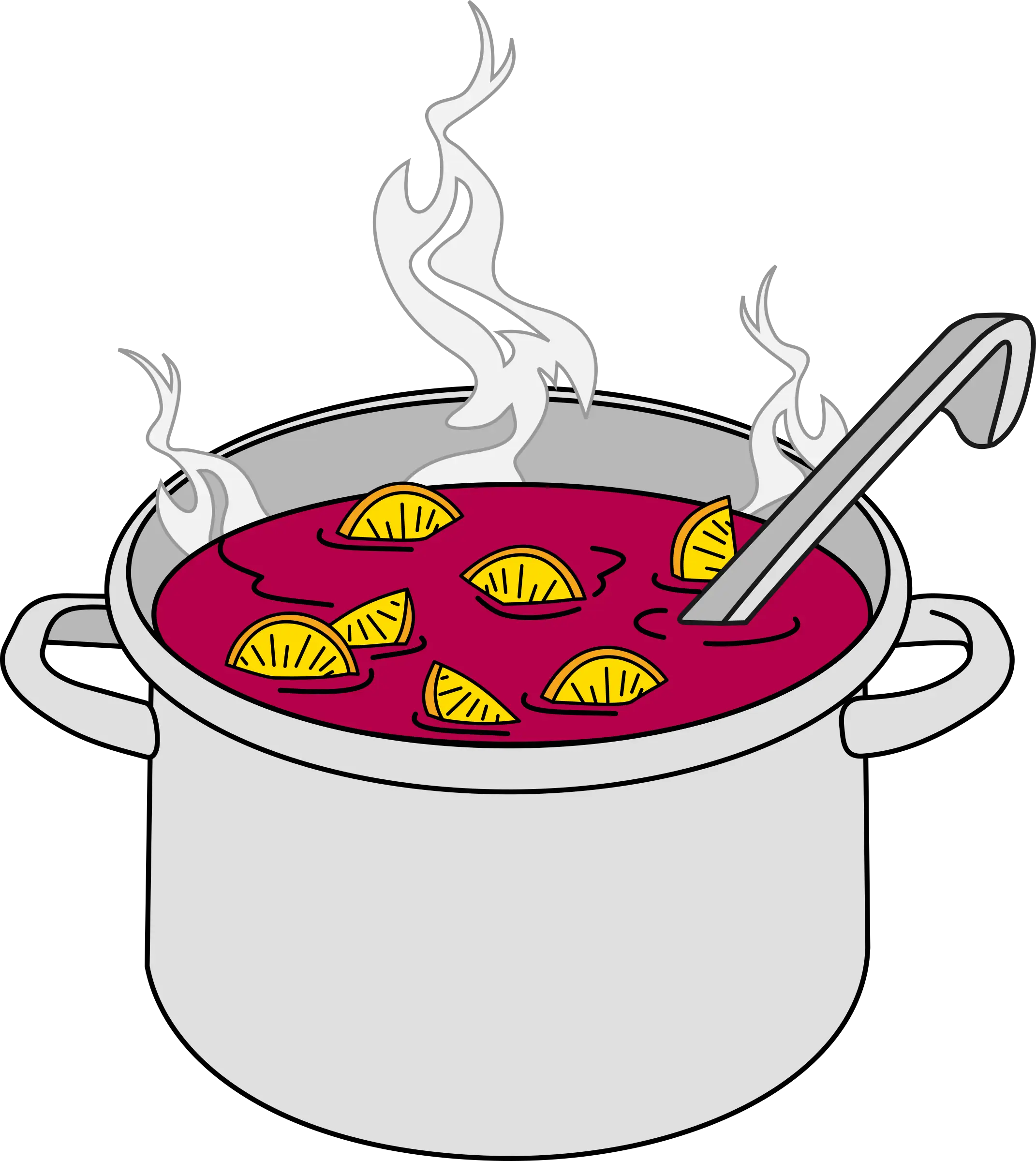 Soup Pot with Ladle