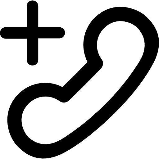 Add Phone Contact Icon Design