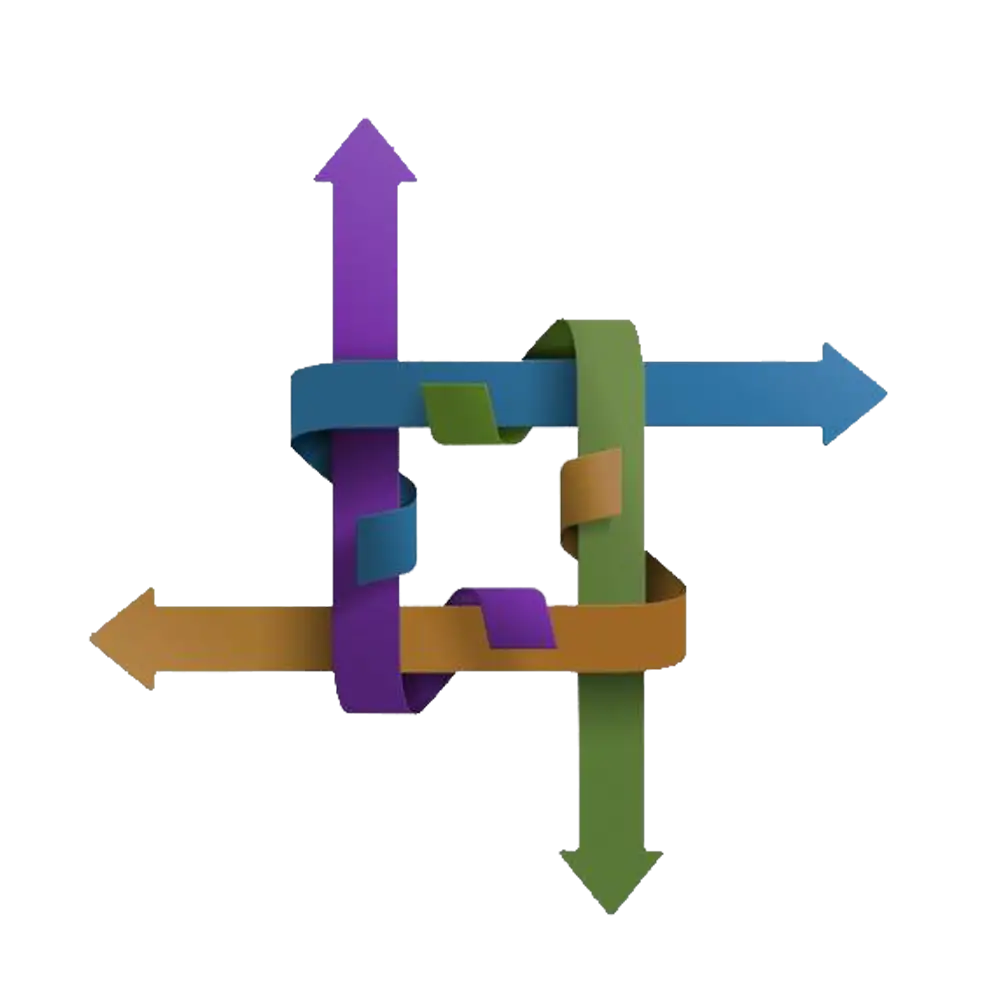 Colorful Arrows in Different Directions