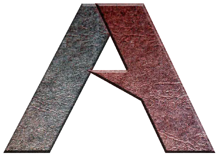 Metallic Letter A
