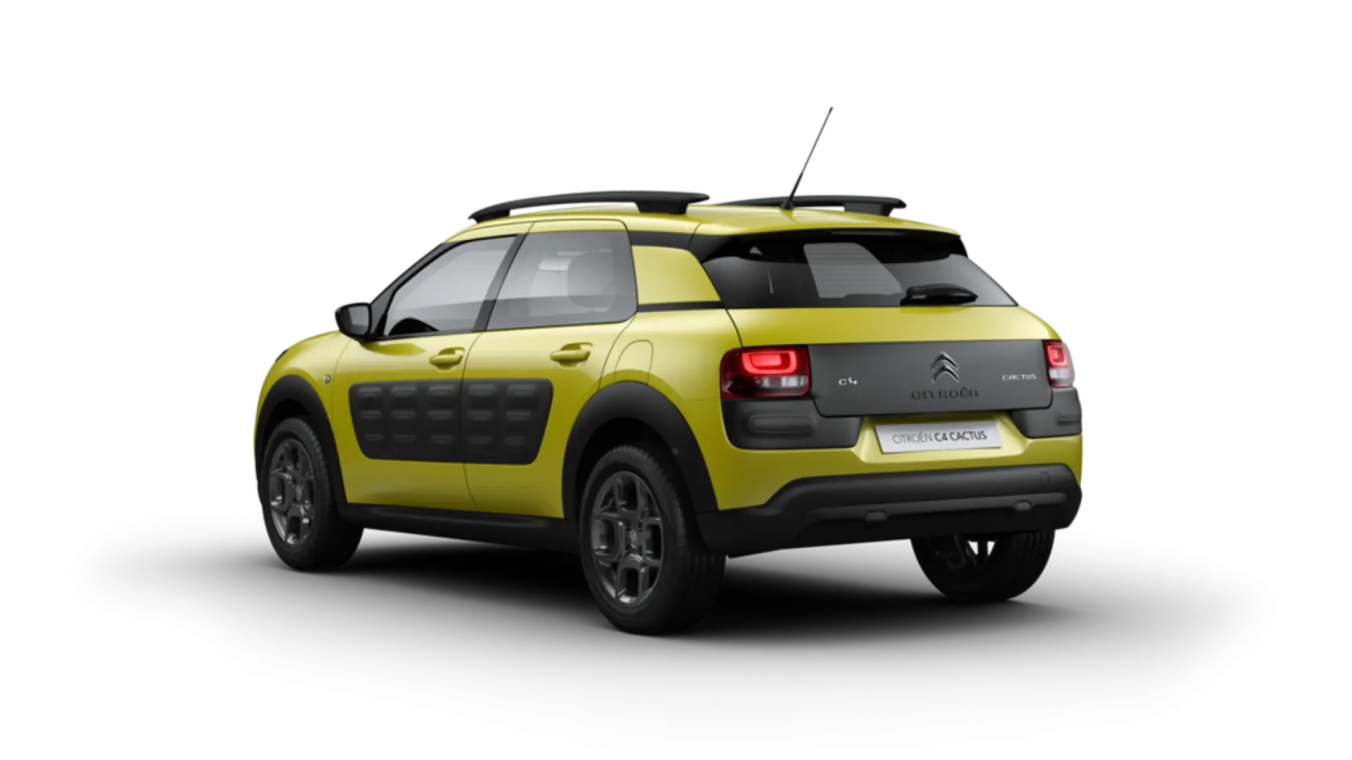 Vibrant Yellow Compact SUV