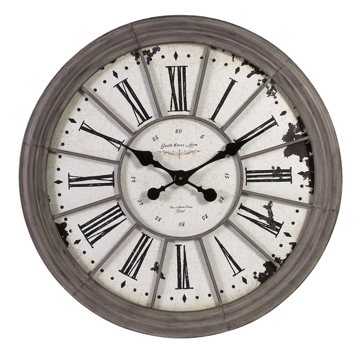 Antique Wall Clock with Roman Numerals
