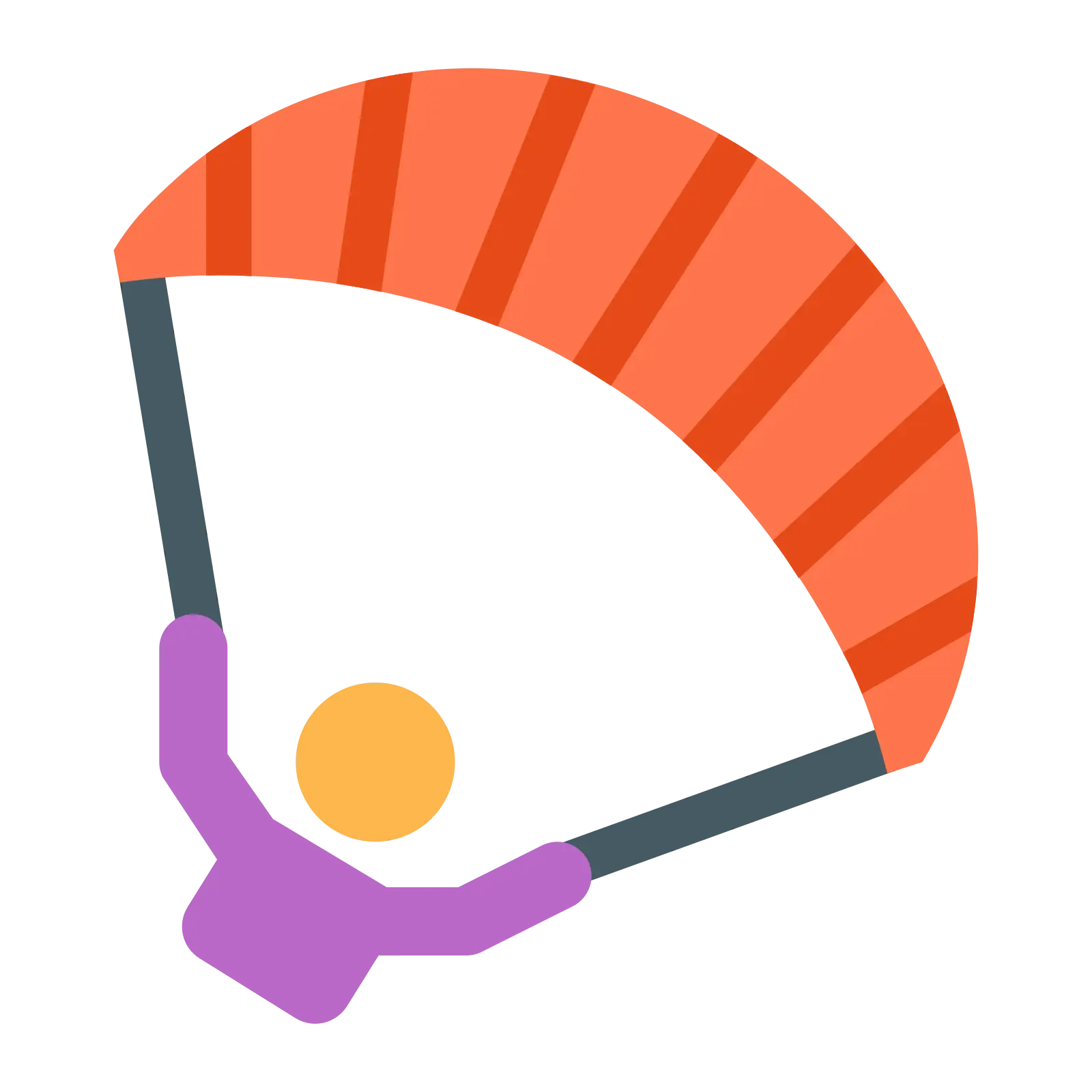 Paragliding Person Sports Icon