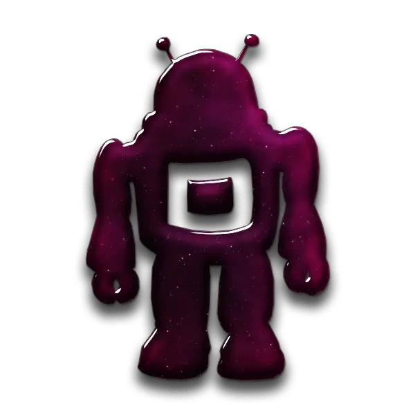 Purple Alien Robot Toy