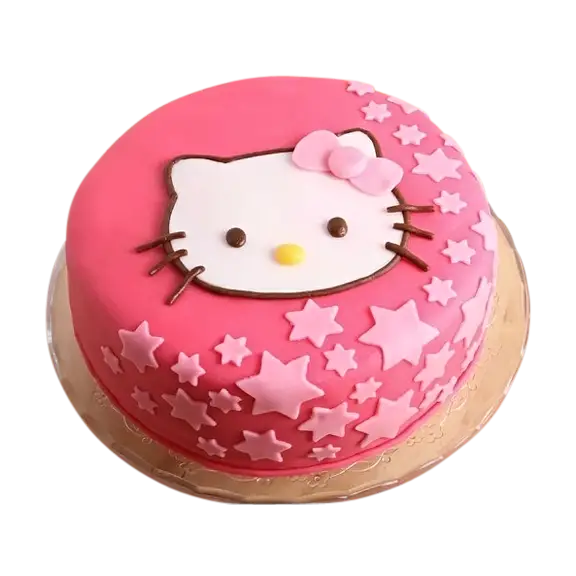 Hello Kitty Themed Cake