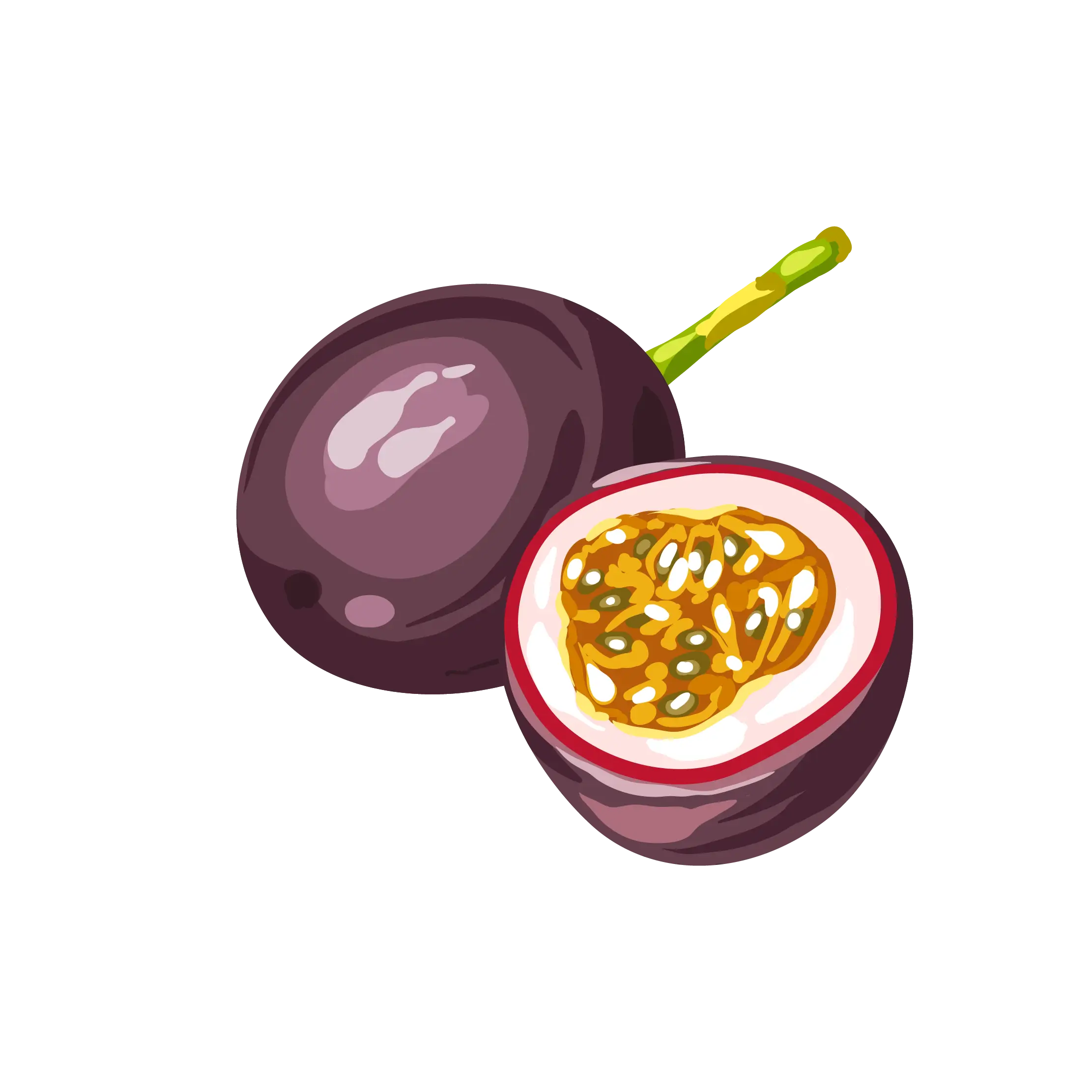 Passion Fruit with Seeds