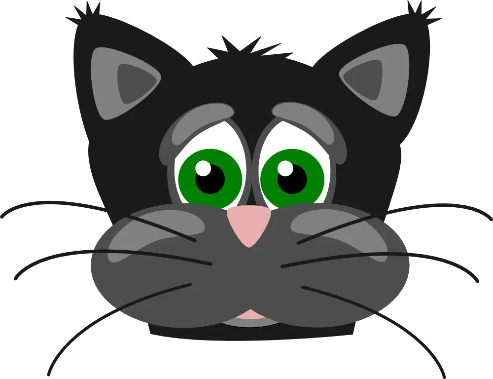 Black Cat Cartoon