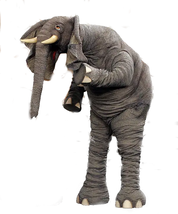 Elephant Mascot Costume for Events or Parties