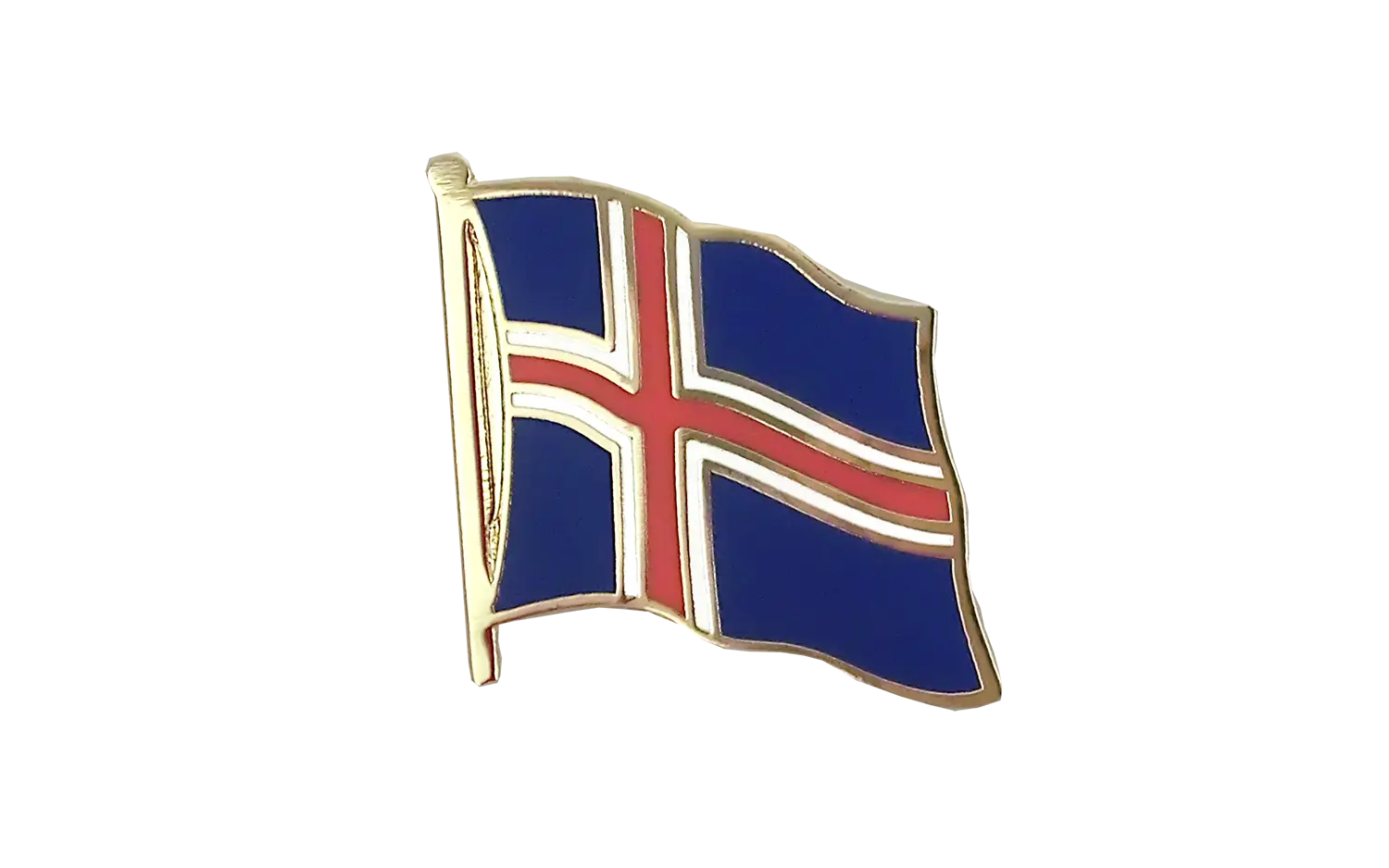 Pin Design of Iceland’s National Flag