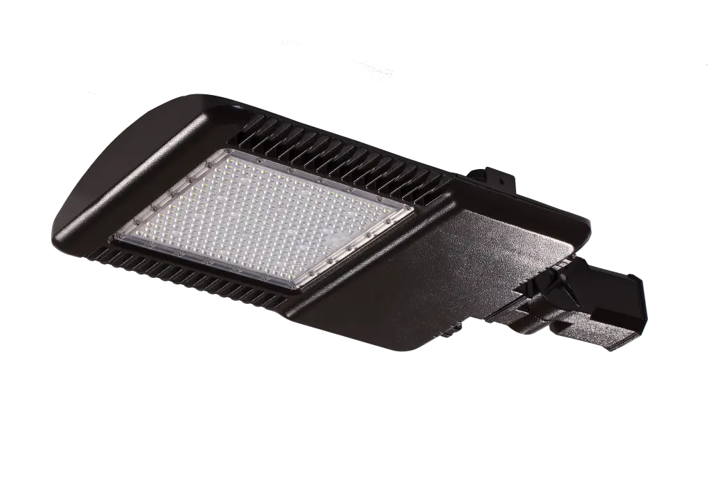 Black LED Streetlight for Outdoor Illumination