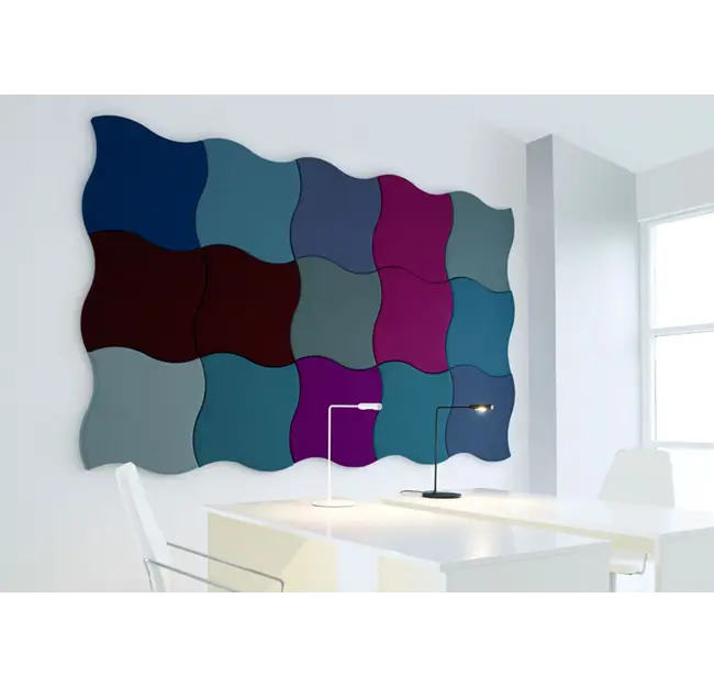 Colorful Wall Panels for Modern Office Decor