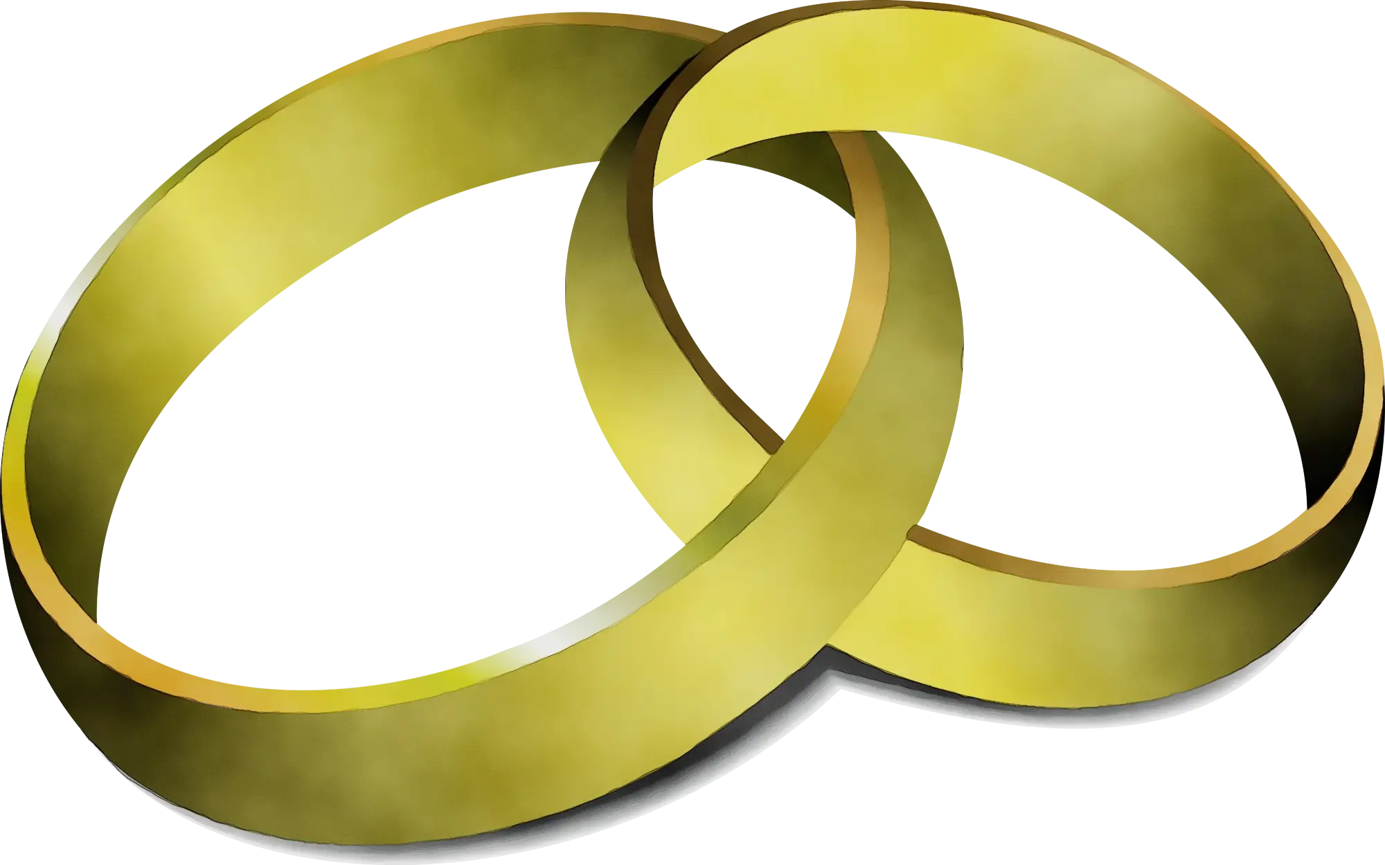 Golden Wedding Rings for Marriage Symbol