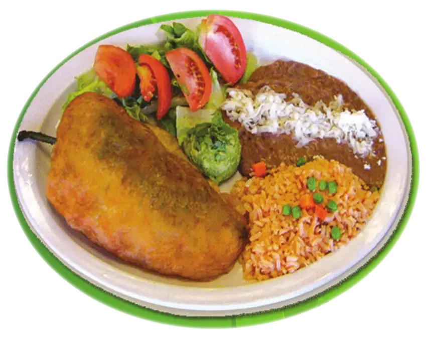 Mexican Chili Relleno Dish