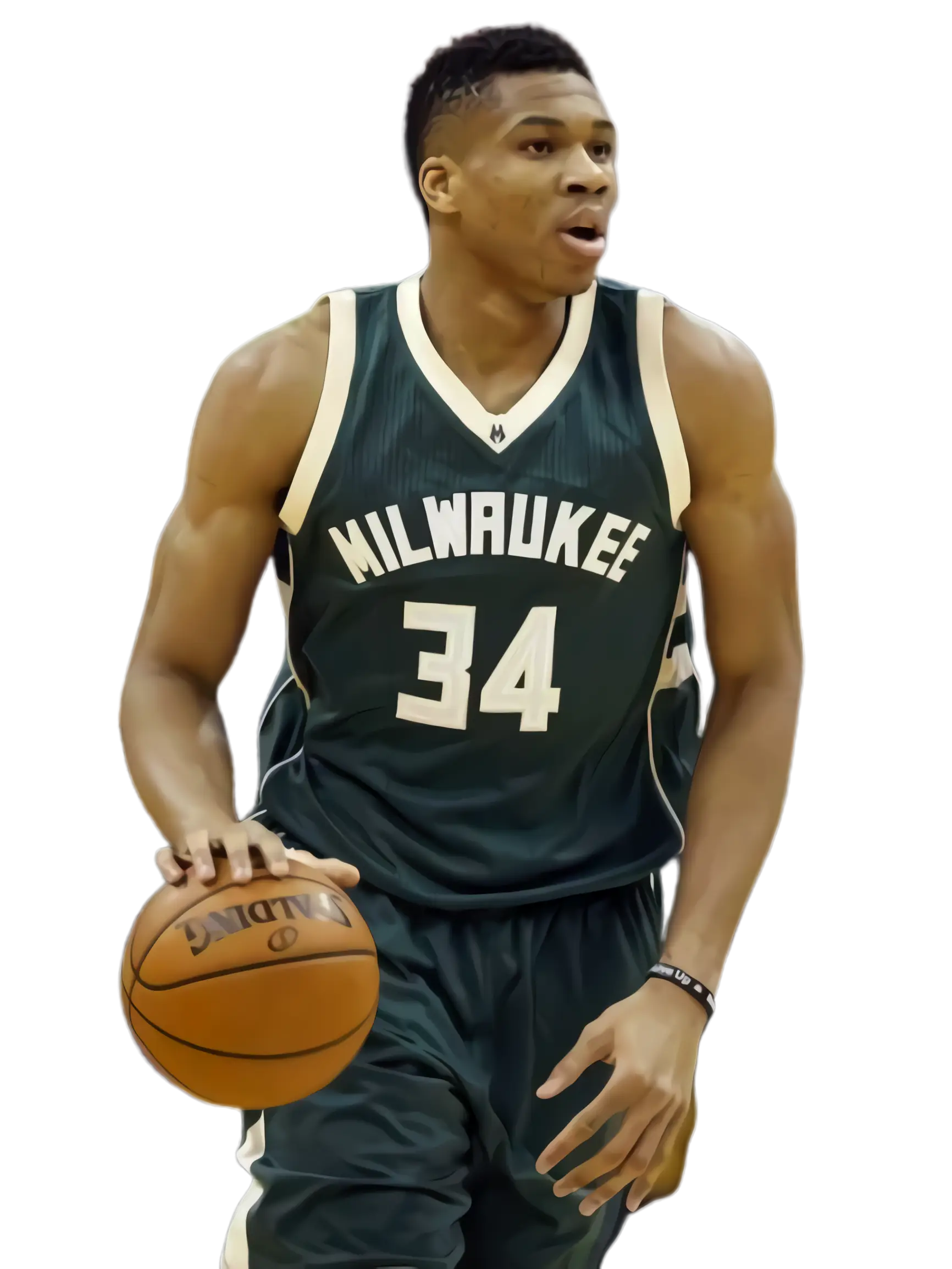 Basketball Player Dribbling