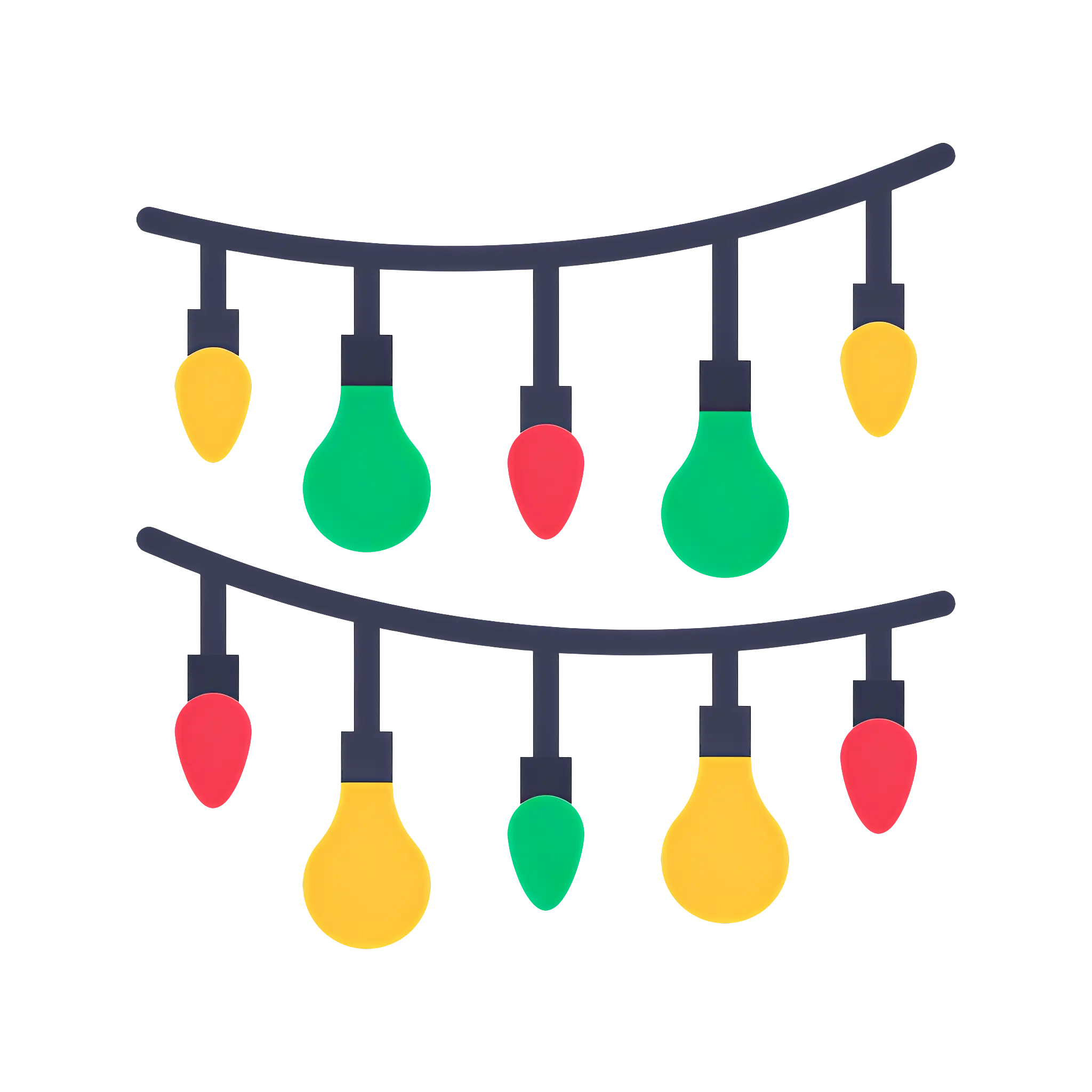 Colorful String Lights Decoration