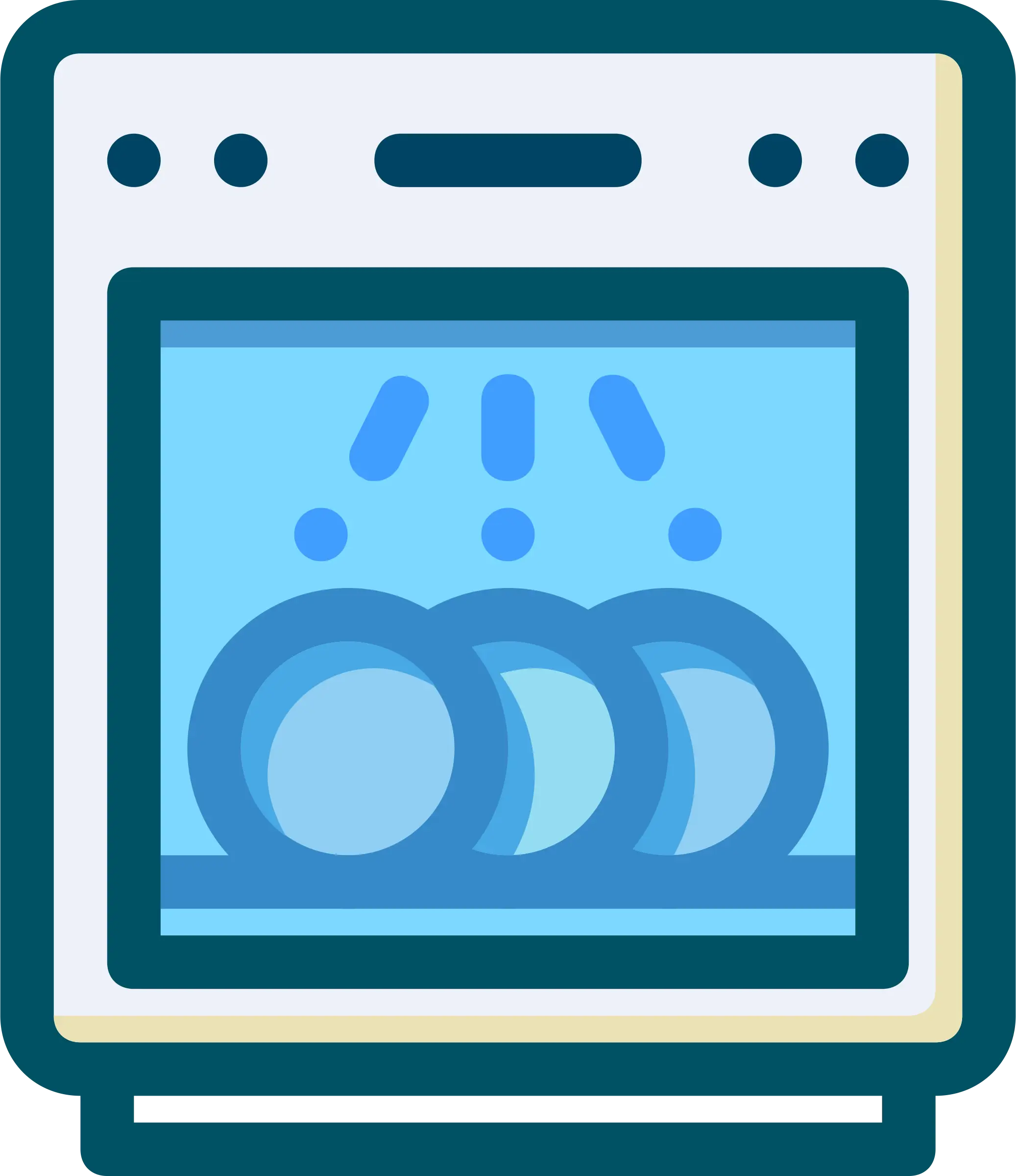 Dishwasher Appliance Icon