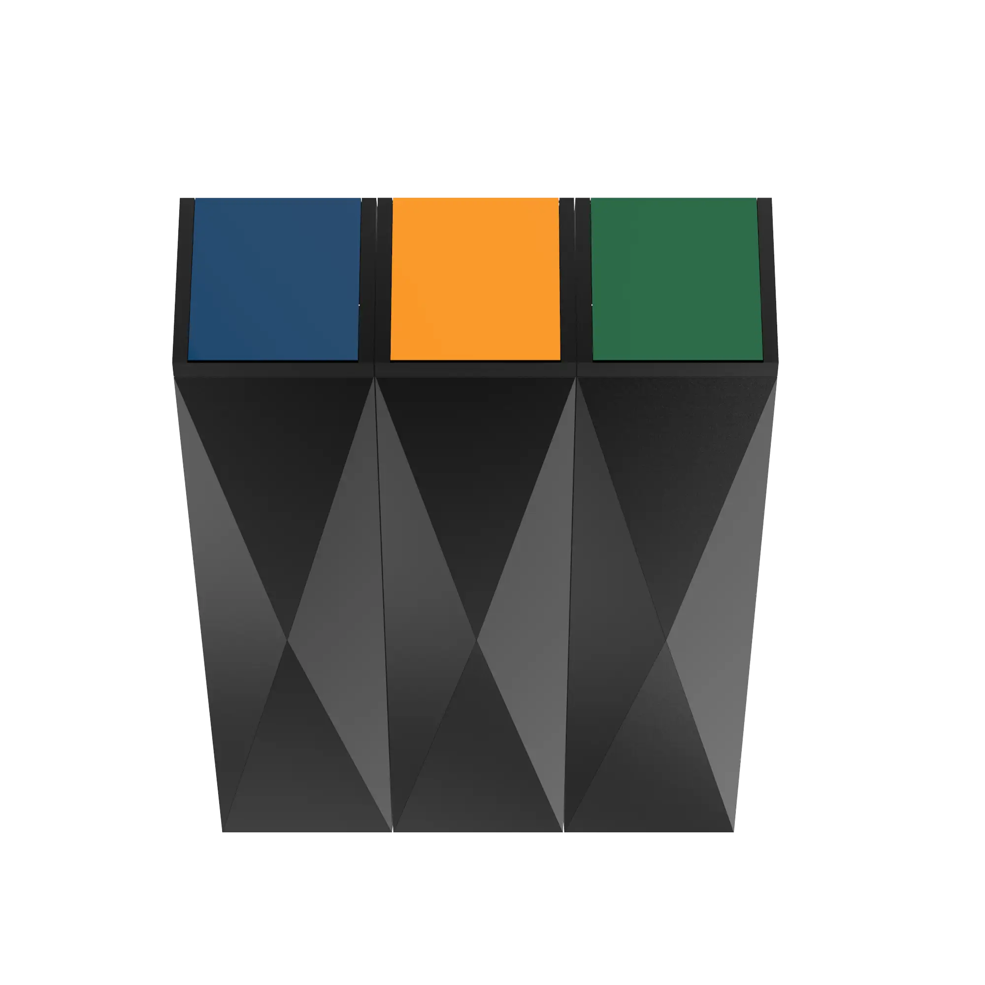 Modern Multi-compartment Trash Bin