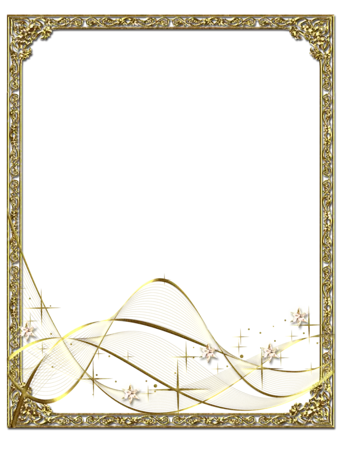 Elegant Golden Frame