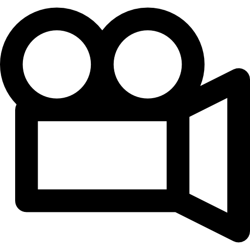 Film and Video Camera Icon