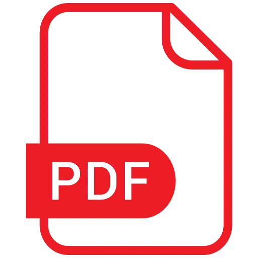 Red PDF File Icon