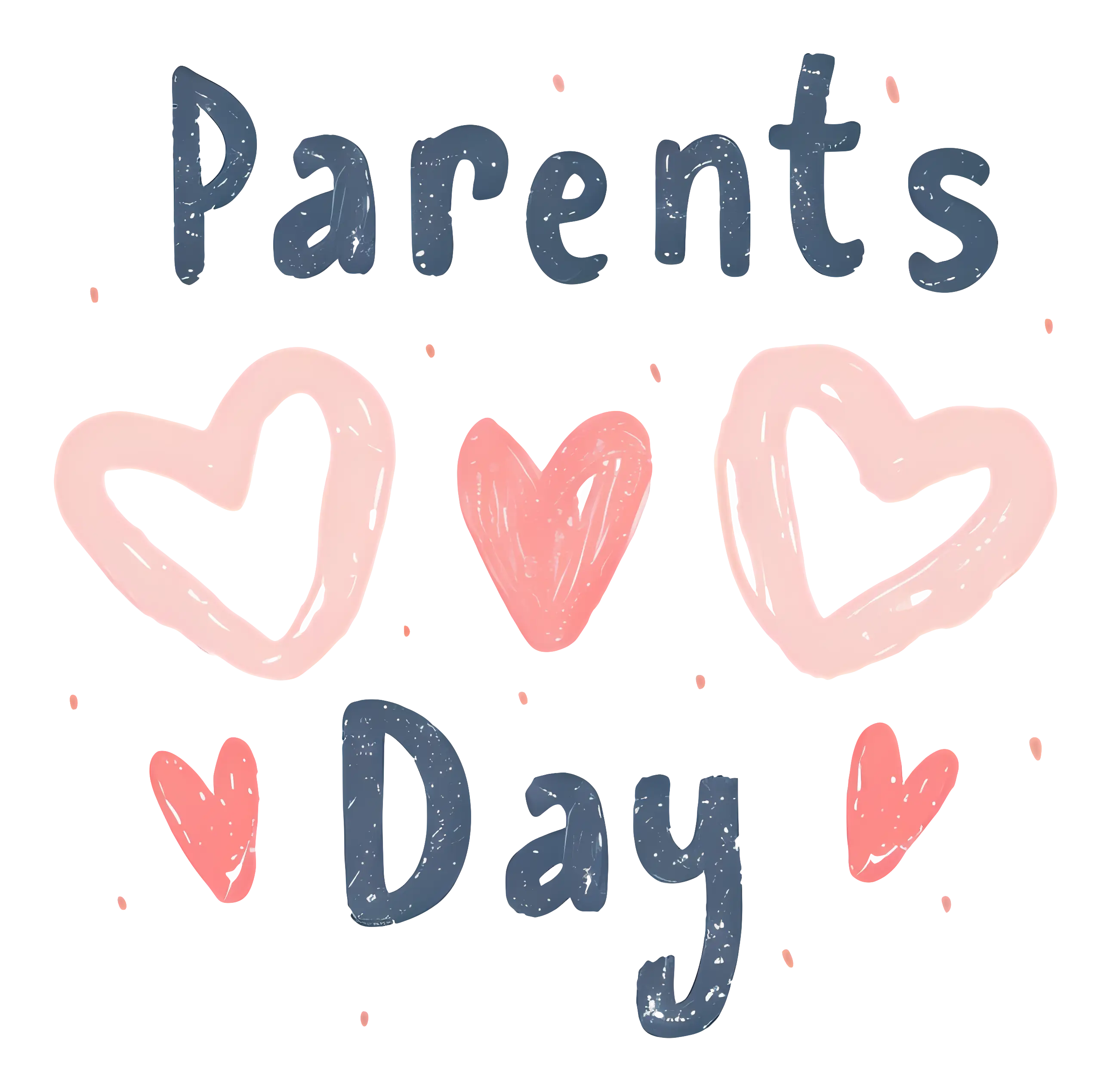 Parents Day Celebration with Hearts