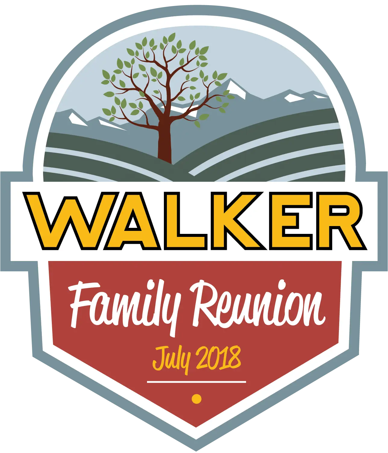 Walker Family Reunion Badge