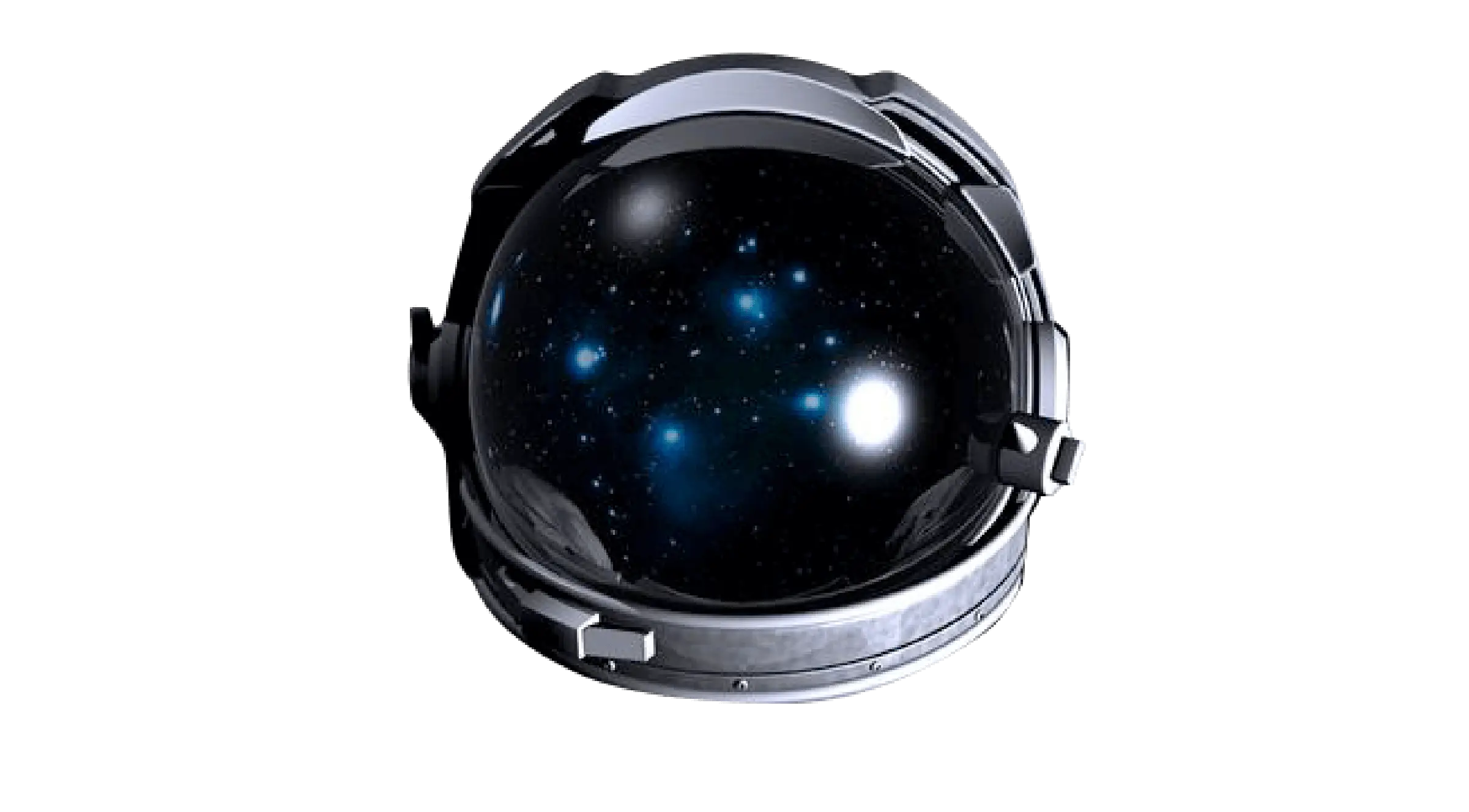 Space Helmet with Stars