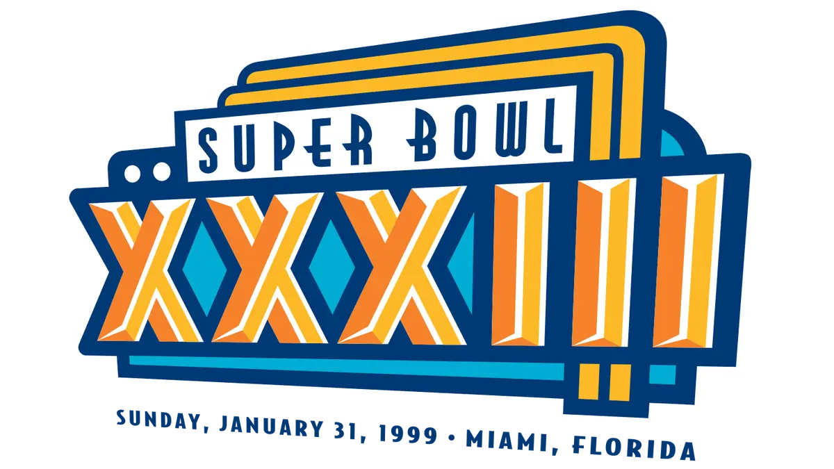 Super Bowl XXXIII Logo