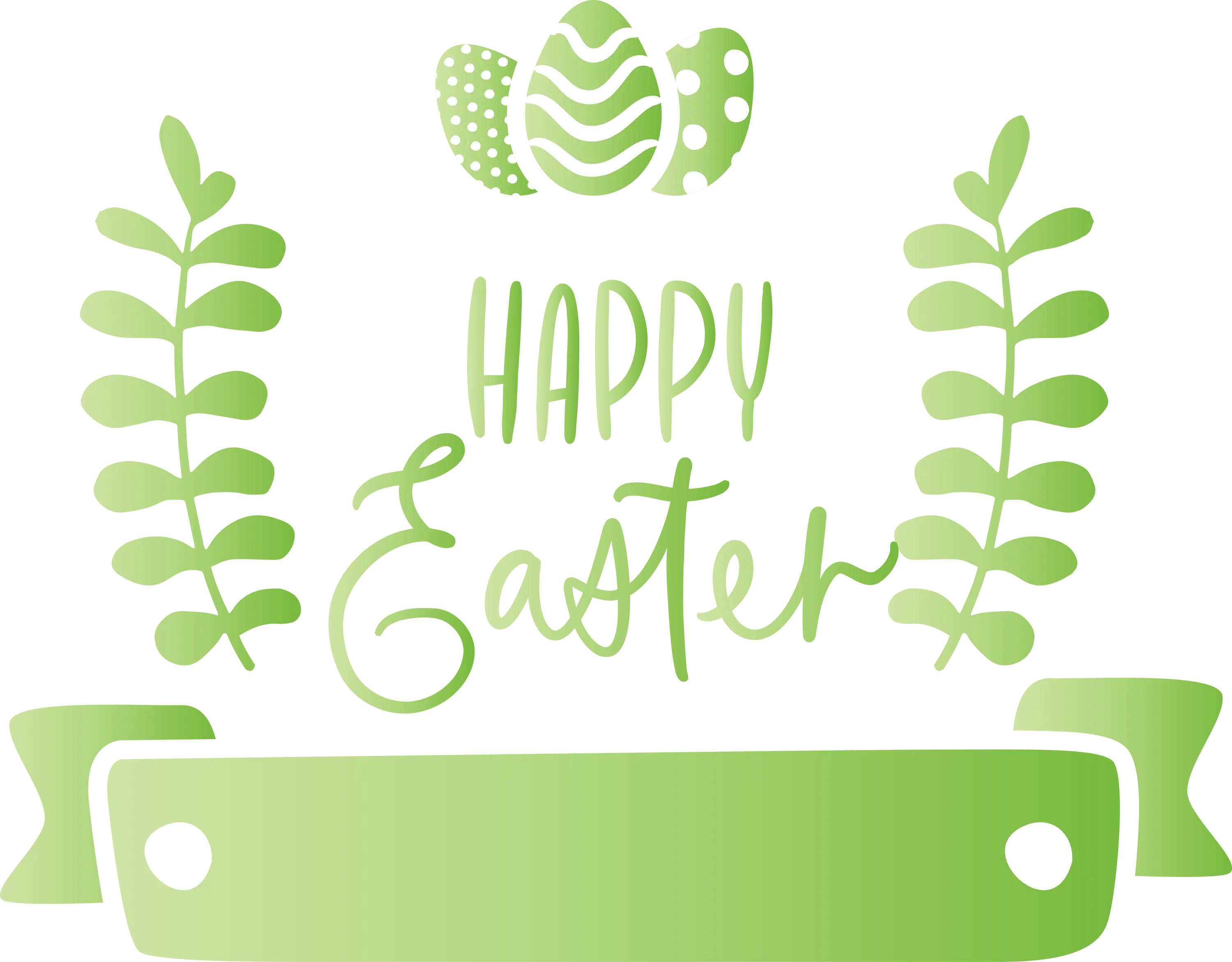 Happy Easter Holiday Greeting Illustration